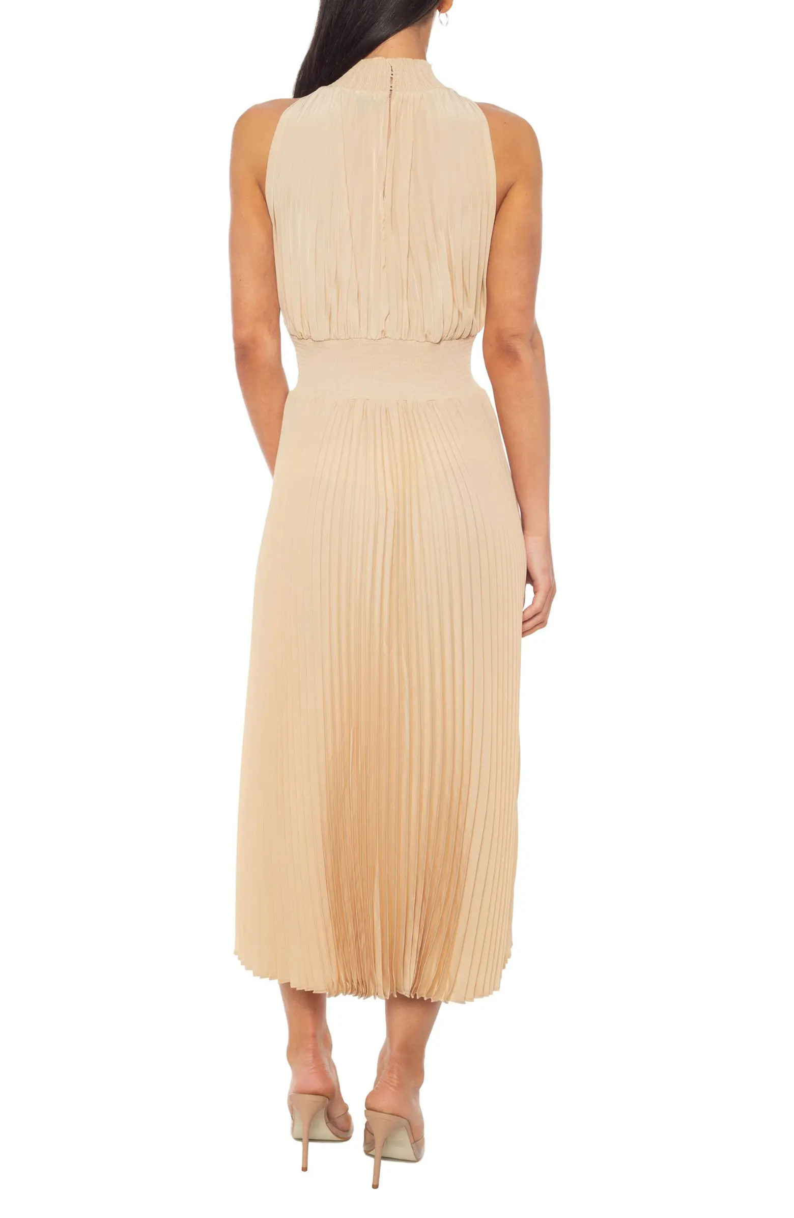 Oleg Cassini Pleated Midi Dress | Nordstromrack | Nordstrom Rack