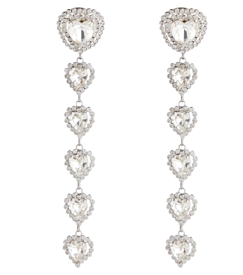 Clip-Ohrringe mit Kristallen | Mytheresa (DACH)