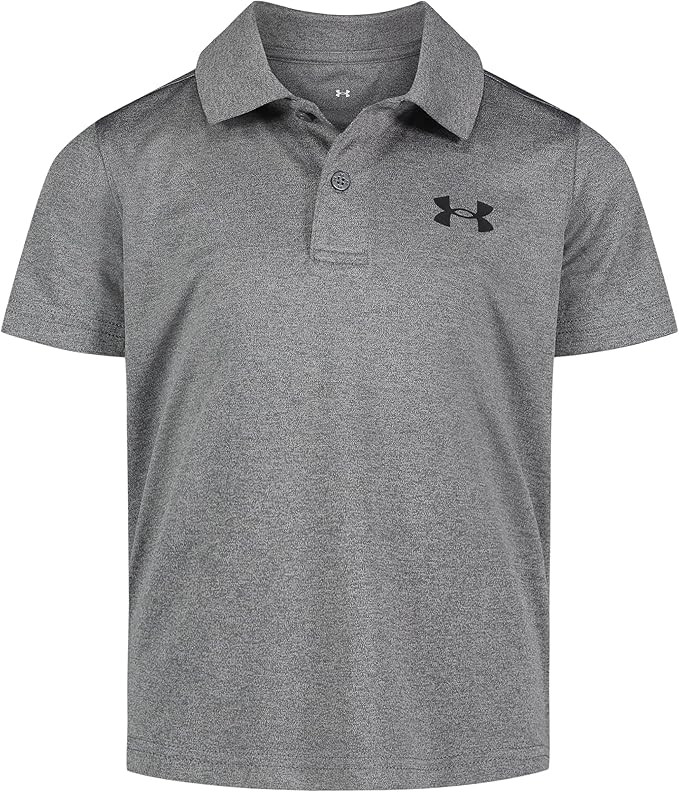 Under Armour Boys' Short Sleeve Ua Match Polo Collared Shirt, Chest Logo, Soft & Comfortable | Amazon (US)