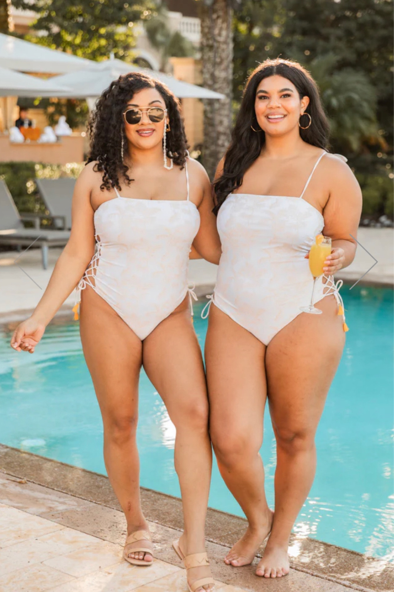 Retro vibe swimsuit for bachelorette parties! The perfect swimsuit for your bachelorette party getaway! Feel confident wearing this bikini at a resort or any beach vacay you are planning with your girls. It’s the perfect resort outfit! #resortoutfit #honeymoonbikini #newlywed #honeymoon2023 #resortwear #honeymoongetaway #bridetobe #beach #beachwear #bavheloretteparty #adultresort  #2023bacheloretteparyy #2023bride #newlywed #bachelorettepartyswimsuit #bathingsuit #swimwearcover #whiteswimsuit

#LTKswim #LTKwedding #LTKFind