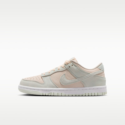 Nike Dunk Low Suede Big Kids' Shoes in White | IH4574-100 | Nike (US)