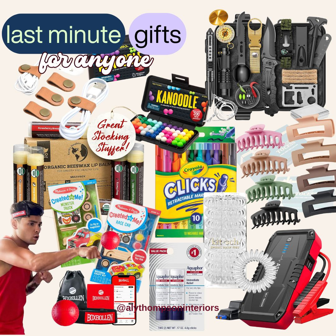 Last Minute Gifts | Amazon Gifts | Gifts for Anyone | Stocking Stuffers | Gifts for Kids 

 #LTKGiftGuide #LTKHoliday #LTKSaleAlert