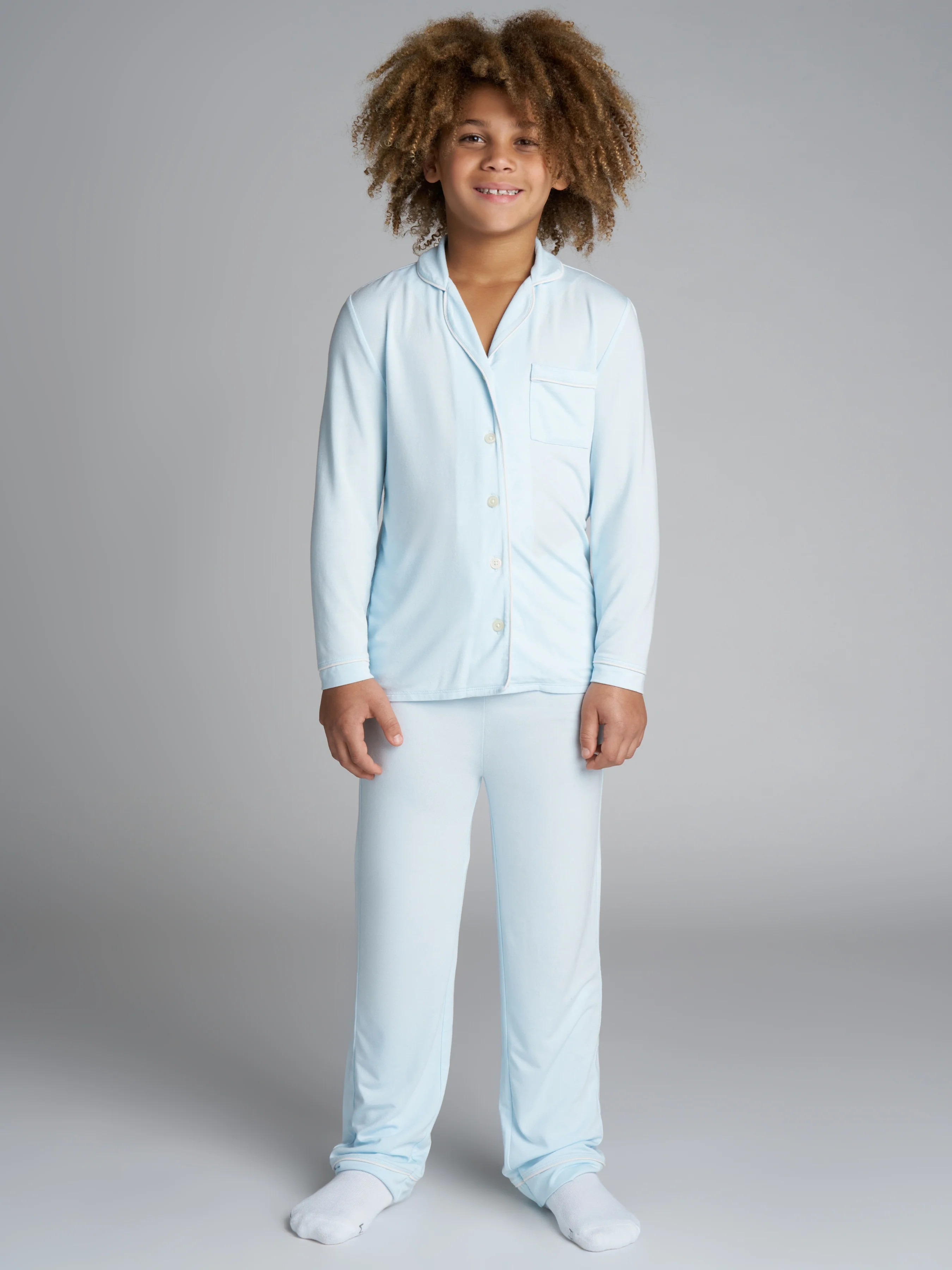 Comfrt Luna Lounge Kids Set | Powder Blue | M | Medium | Comfrt