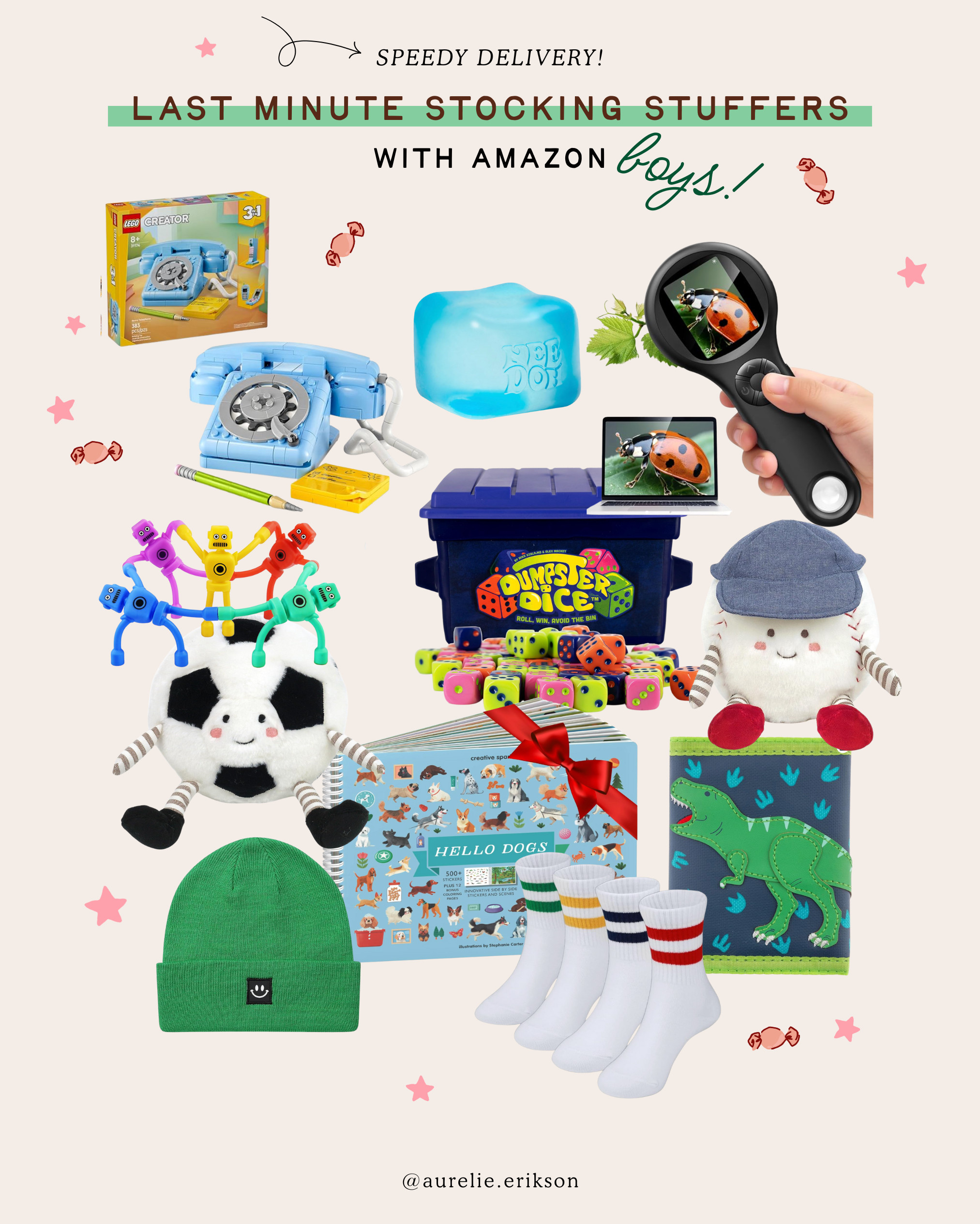 Amazon stocking stuffers that actually arrive before Christmas 🎁✨
Affordable Amazon gifts, beauty minis, cozy finds, and easy last-minute stocking stuffers. 

 #LTKGiftGuide #LTKHoliday #LTKSeasonal