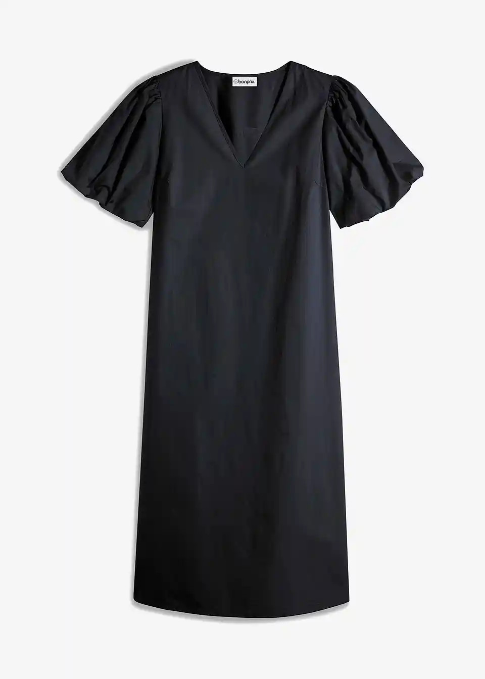 Midi-Web-Kleid aus Bio-Baumwolle | Bonprix DE