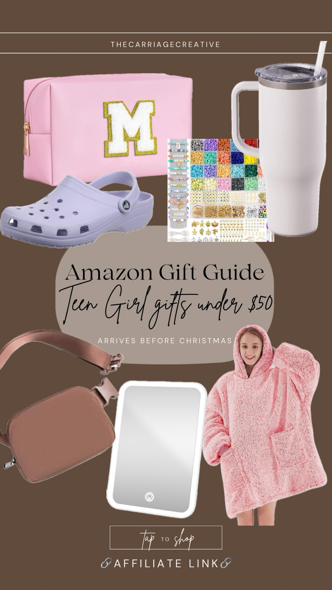 HOLIDAY GIFT GUIDE || gifts for teen girls under $50 @amazon

#LTKsalealert #LTKGiftGuide #LTKfindsunder50