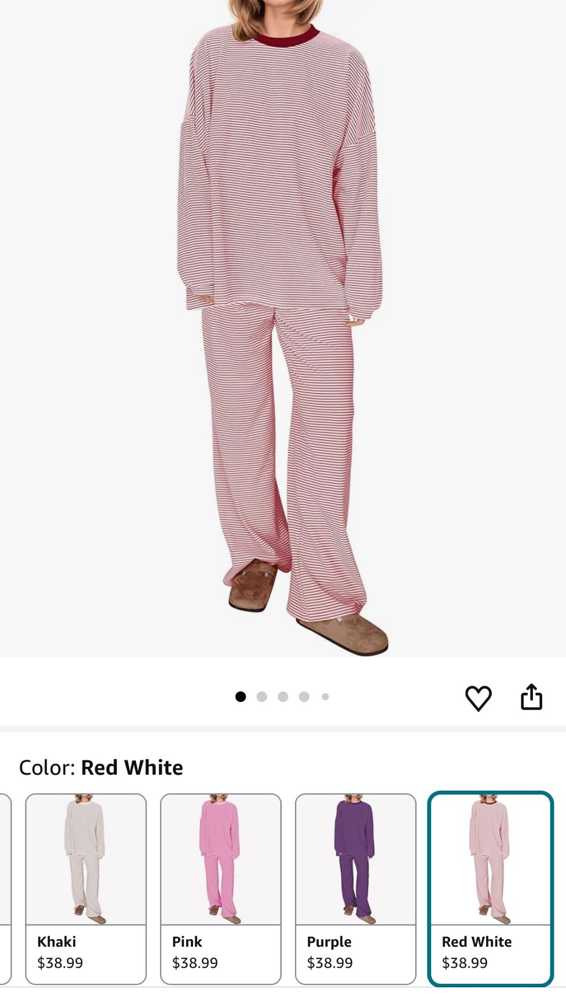 Striped set lookalike!! Only $40 for the set, I think I might need one… The boutique one keep selling out and are $100. 

#LTKFindsUnder100 #LTKFindsUnder50