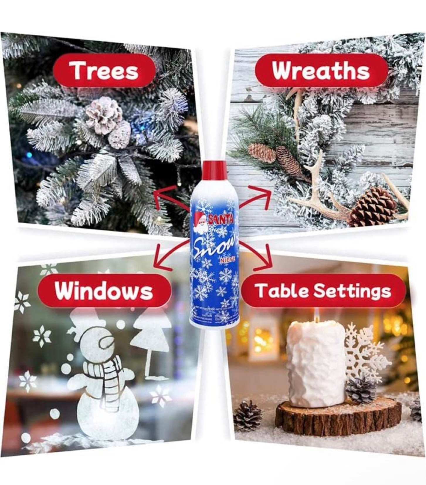 Must have to snow your trees: Fake snow ❄️

#LTKHoliday #LTKSeasonal #LTKFind