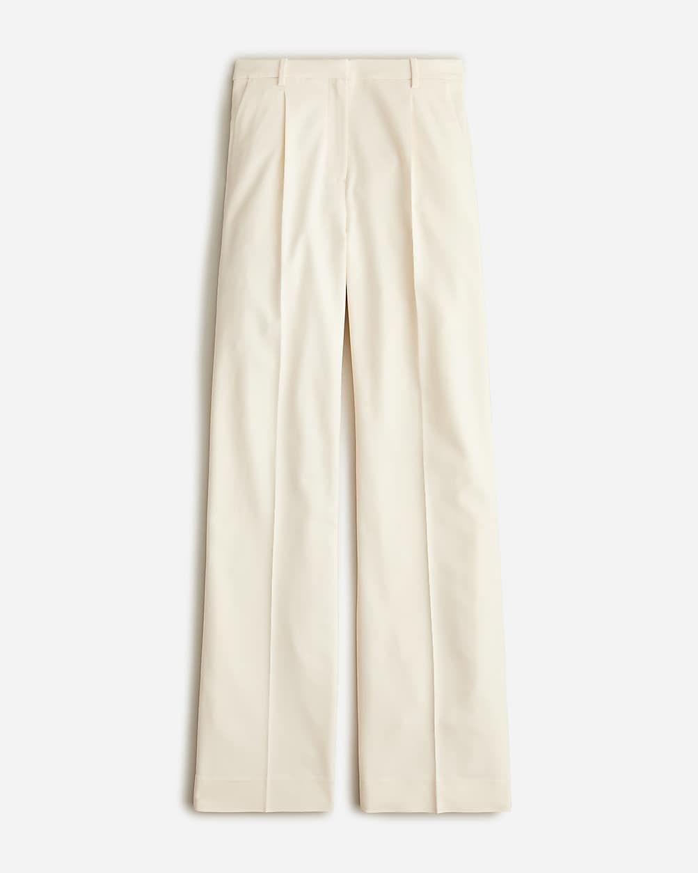 Petite wide-leg essential pant in drapey twill | J.Crew US