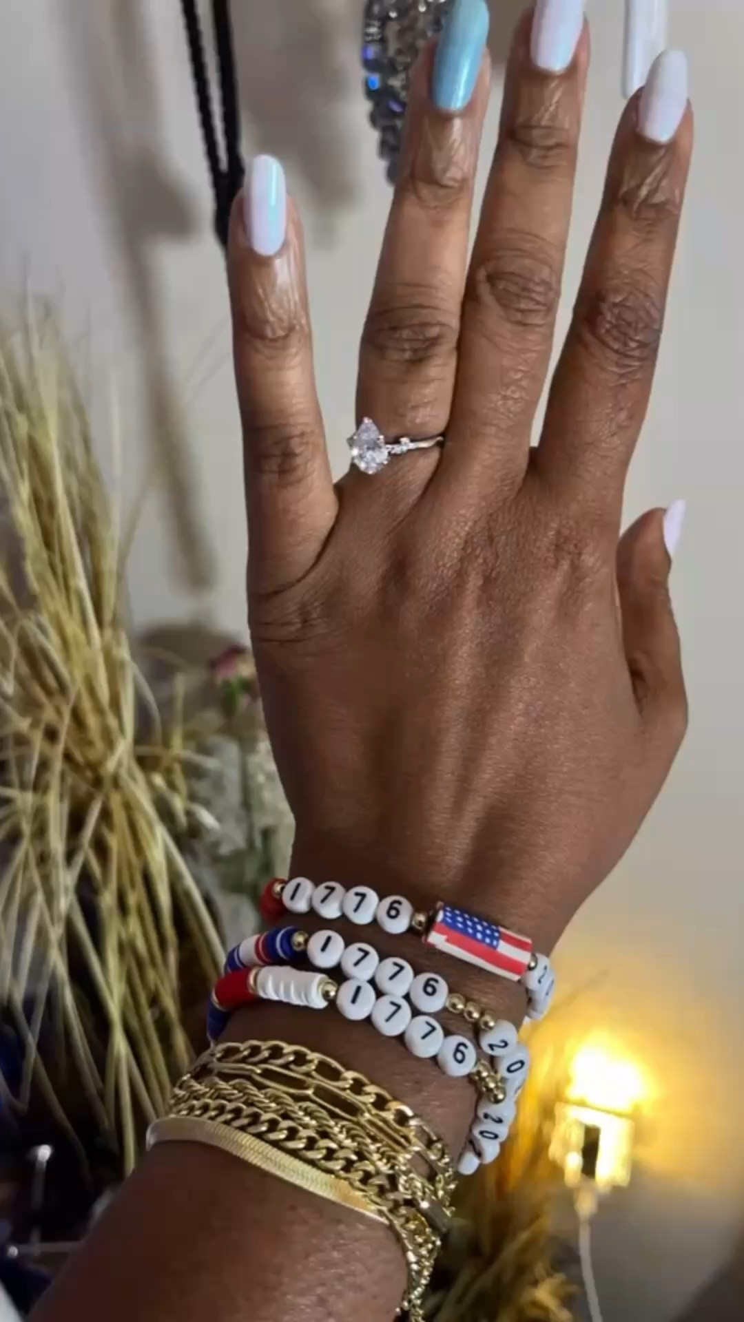 America turns 250 this year 🇺🇸❤️🤍💙 These patriotic stack bracelets are the perfect accessory for Fourth of July outfits, summer cookouts, fireworks, vacations, and Americana-inspired looks. Lightweight, festive, and so fun to stack with casual summer outfits. #LTKStyle #FourthOfJulyStyle #America250 #PatrioticFashion #SummerAccessories #StackBracelets #AmericanaStyle #July4thOutfit #RedWhiteAndBlue #SummerStyle

#LTKSeasonal