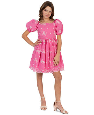 Rare Editions Girls 7-16 Short-Sleeve Dress - Macy's | Macy's