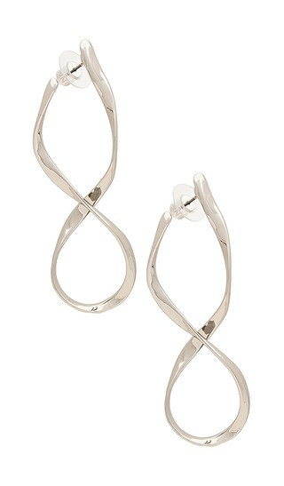 Kent Earrings in Silver | Revolve Clothing (Global)