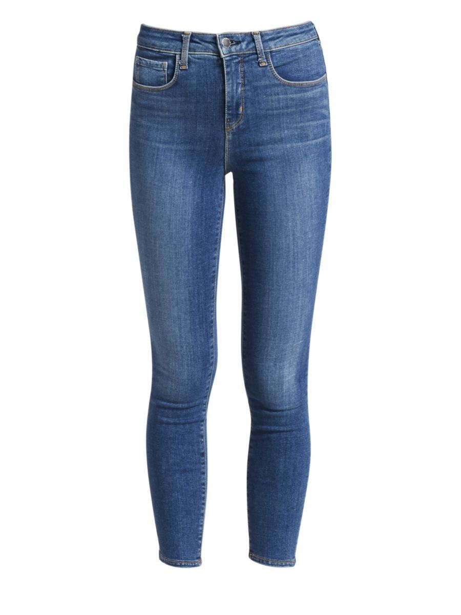 Margot Mid-Rise Stretch Skinny Ankle Jeans | Saks Fifth Avenue