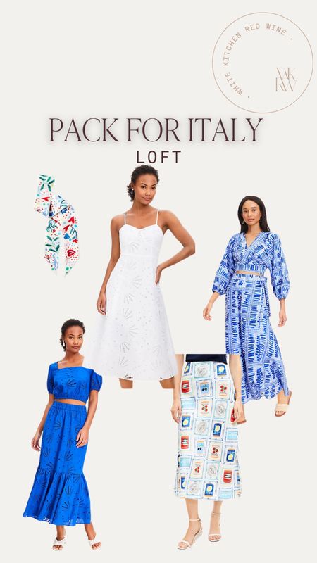 Pack for Italy with me! Found some amazing summer pieces at Loft and they are 40% off right now! 

#LTKsalealert #LTKbaby #LTKfindsunder50