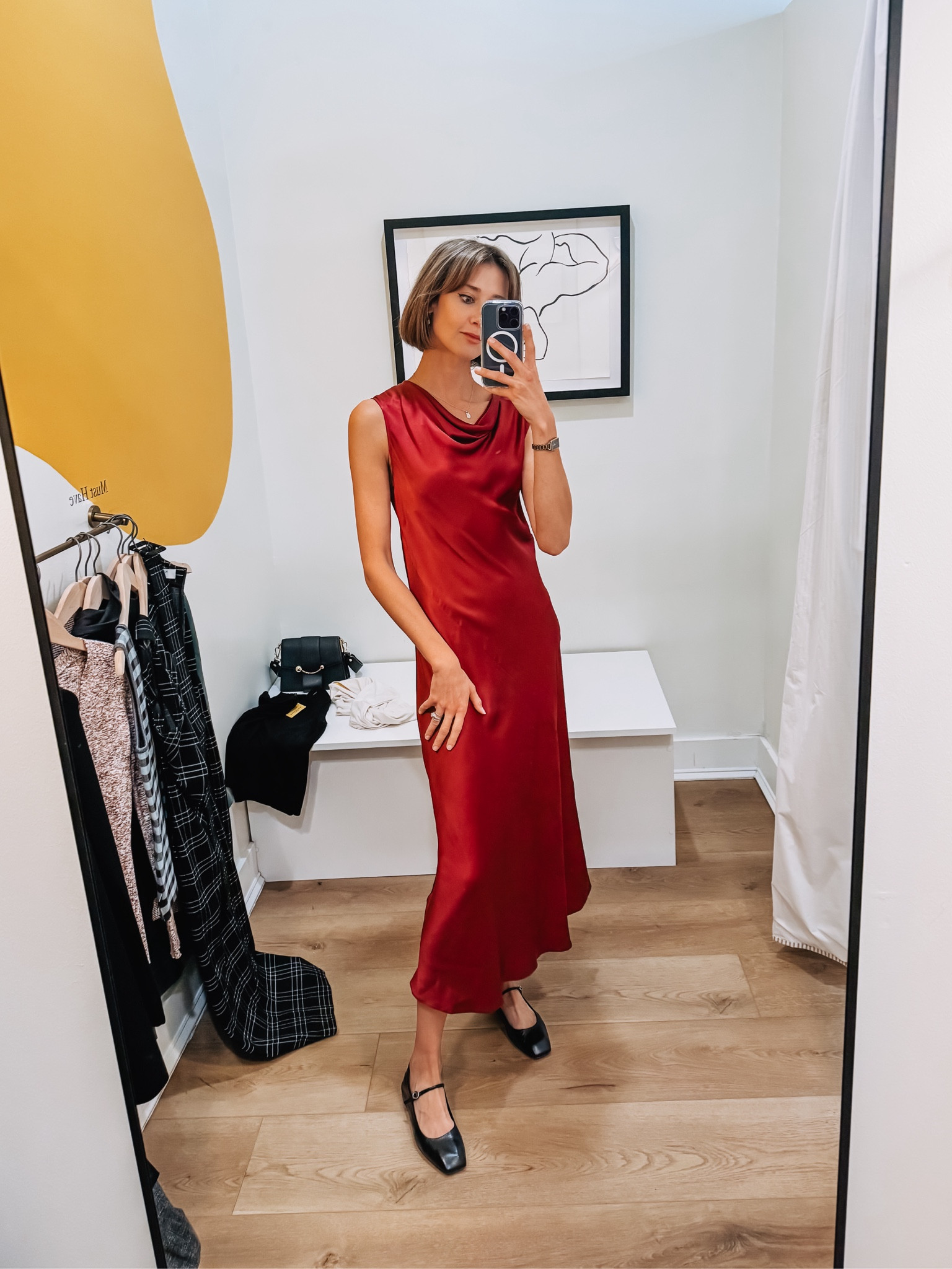 This washable silk dress will be the cornerstone of my holiday wardrobe. The perfect red hue! Get 20% off your order with code DISTRICTOFCHIC20

#LTKOver40 #LTKStyleTip #LTKSeasonal