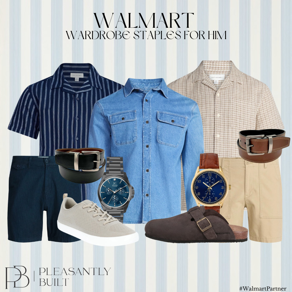 Easy warm-weather style made simple ☀️ Walmart has all the men’s staples covered this season — from short sleeve camp shirts and lightweight long sleeve shirts to crisp white pants, casual shorts, knit sneakers, clog sandals, classic belts, watches, and everyday sunglasses 😎 Clean, comfortable, and effortlessly put together for vacation, weekends, and everyday wear.

#LTKMens #LTKStyle #LTKFinds #WalmartFashion #WalmartMensFashion #MensStyle #MensFashion #SummerStyle #CasualMenswear #CampShirt #VacationStyle #MensOutfits #WhitePants #KnitSneakers #ClogSandals #AffordableFashion #WeekendStyle #EverydayStyle #Menswear #SmartCasual #WarmWeatherStyle #SunglassesStyle #MensAccessories #SummerOutfitIdeas #StyleInspo #BeachStyle #ResortWear #MensOOTD #OnTrendStyle #WalmartFinds #pleasantlybuilt 

 #LTKSeasonal #LTKWorkwear #LTKMens