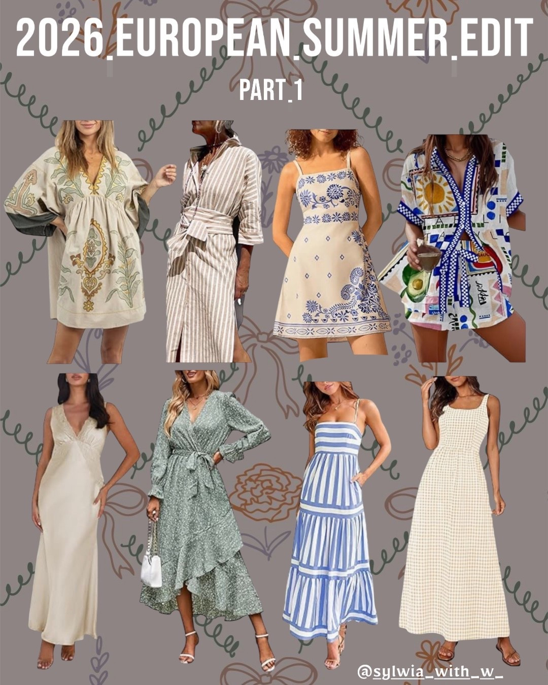 ways to nail the "Coastal Chic" aesthetic this season. 🌊 I’m obsessing over the linen textures and blue-and-white palettes. These silhouettes are designed to keep you cool while looking incredibly polished. Everything is linked in my LTK! 🤍 #CoastalAesthetic #LinenDress #EuroSummer 2026 European Summer trend, European summer outfits, coastal chic aesthetic, Mediterranean vacation style, old money summer wardrobe, quiet luxury vacation outfits, Amalfi Coast style, French Riviera fashion, breezy summer dresses, effortless vacation looks #resortbeachwear