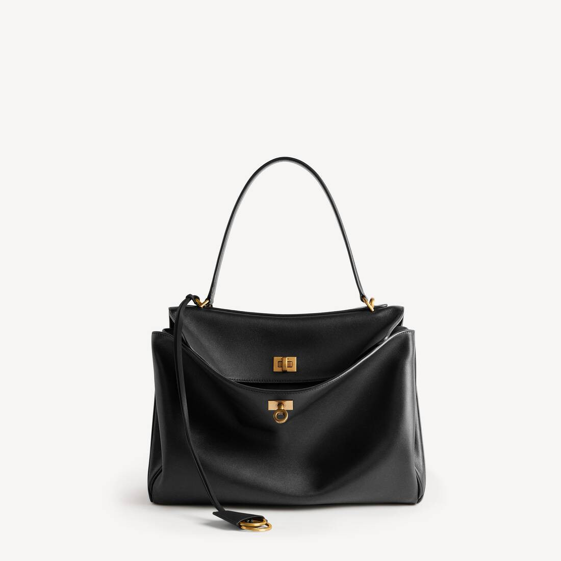 Women's Rodeo Handbag Medium in Black | Balenciaga US | Balenciaga