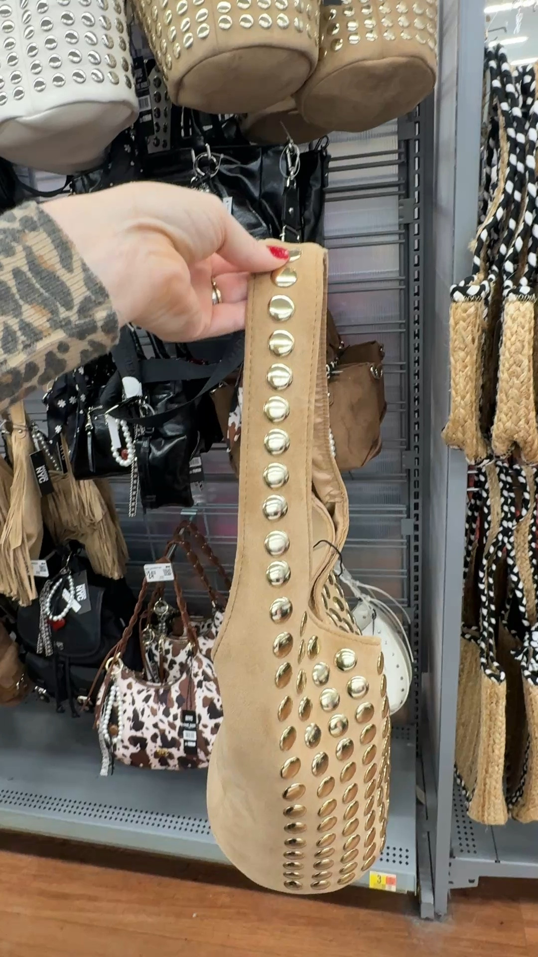 Studded bag from Walmart 