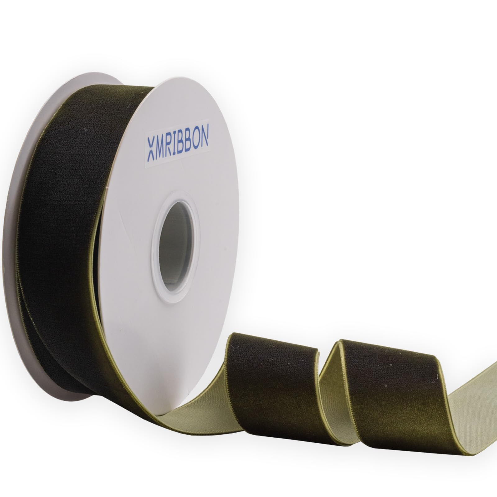 Copper Velvet Ribbon Single Faced, 1 1/2 Inch by 10 Yards Spool | Amazon (US)