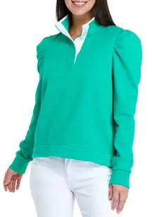 Women's Long Sleeve Puff Harper Top | Belk