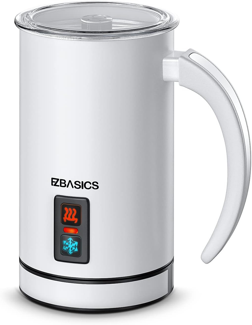 Milk Frother, EZBASICS Electric Milk Steamer, 8.4oz/250ml Automatic Hot and Cold Foam Maker, Milk... | Amazon (US)