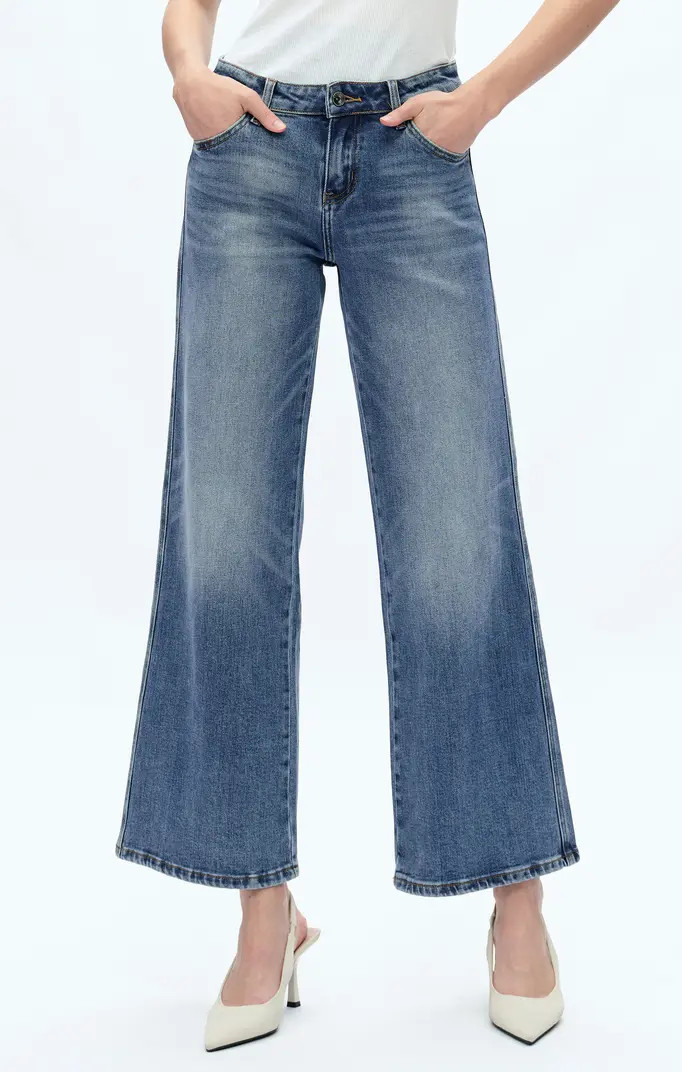 Bayeas Kristy Ankle Straight Leg Jeans | Nordstrom | Nordstrom