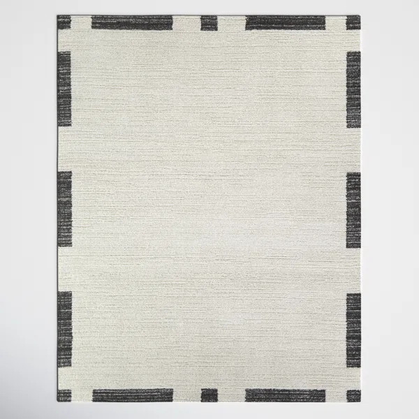 Kartini PanCream/Black Area Rug | Wayfair North America