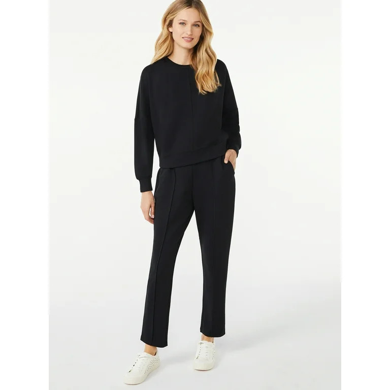 Scoop Women's Seamed Sweatshirt - Walmart.com | Walmart (US)