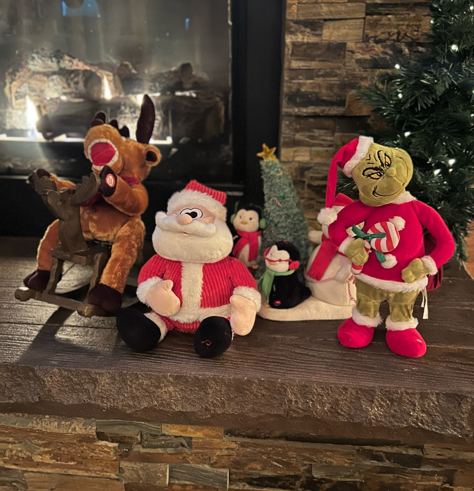 Every Christmas the kids get so excited to dig out the singing Christmas toys. The Grinch continues to be the favorite 😂

#LTKSeasonal #LTKfamily #LTKHoliday