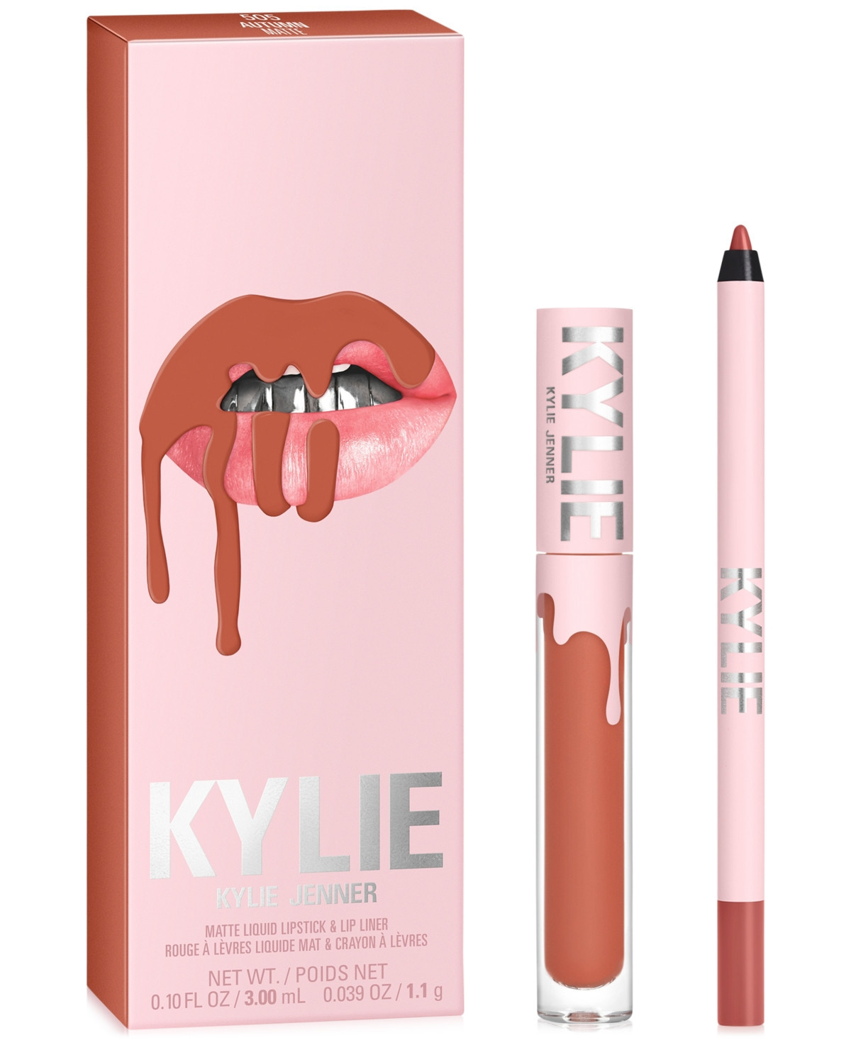 Kylie Cosmetics 2-Pc. Matte Lip Kit - 505 Autumn | Macy's