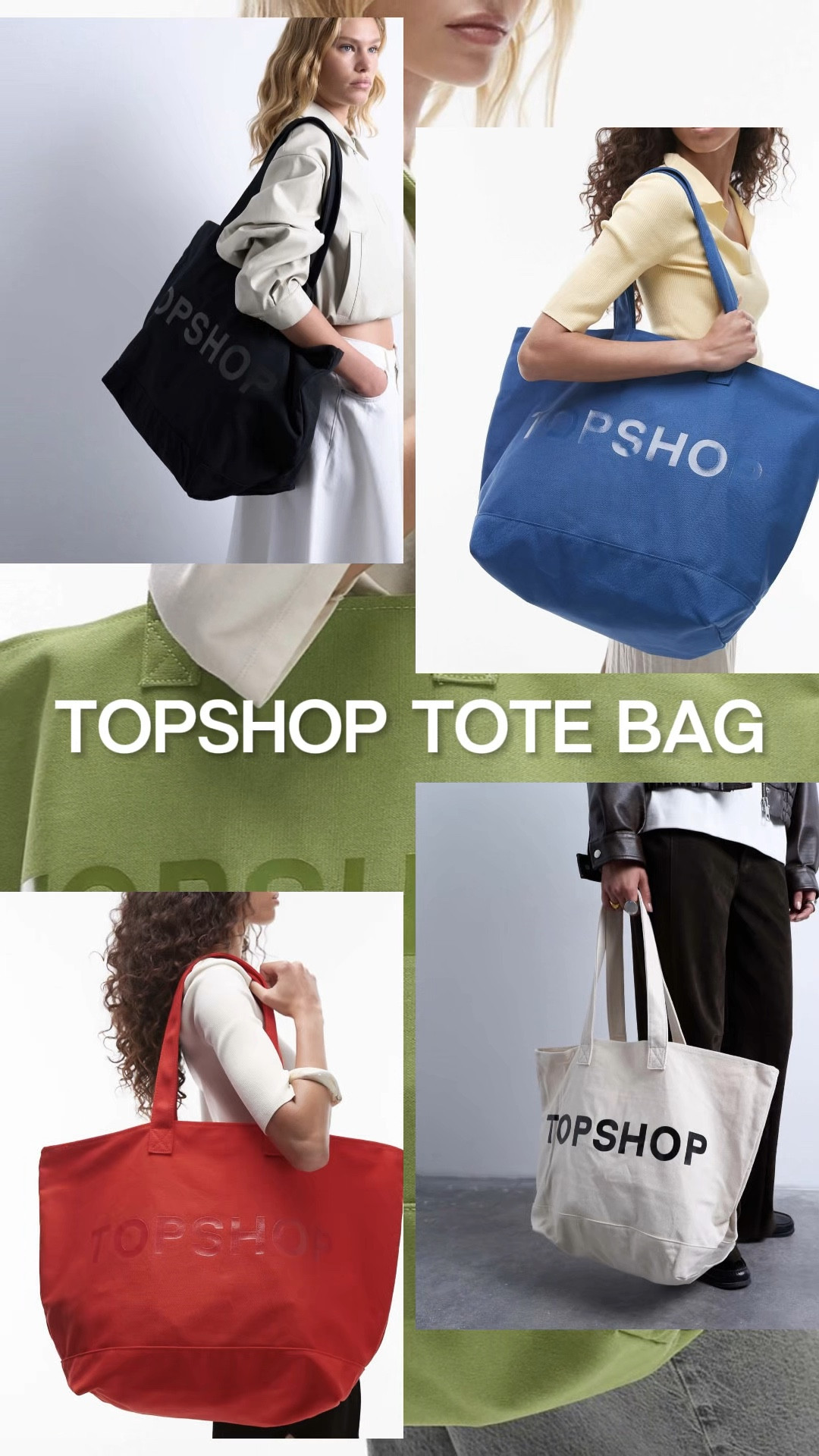 Topshop tote bag 

#LTKStyleTip #LTKFindsUnder50 #LTKItBag
