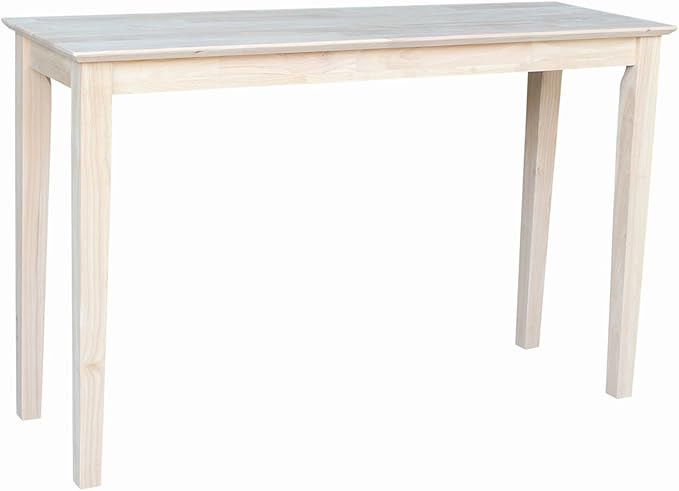 International Concepts Shaker Sofa Table, Unfinished | Amazon (CA)