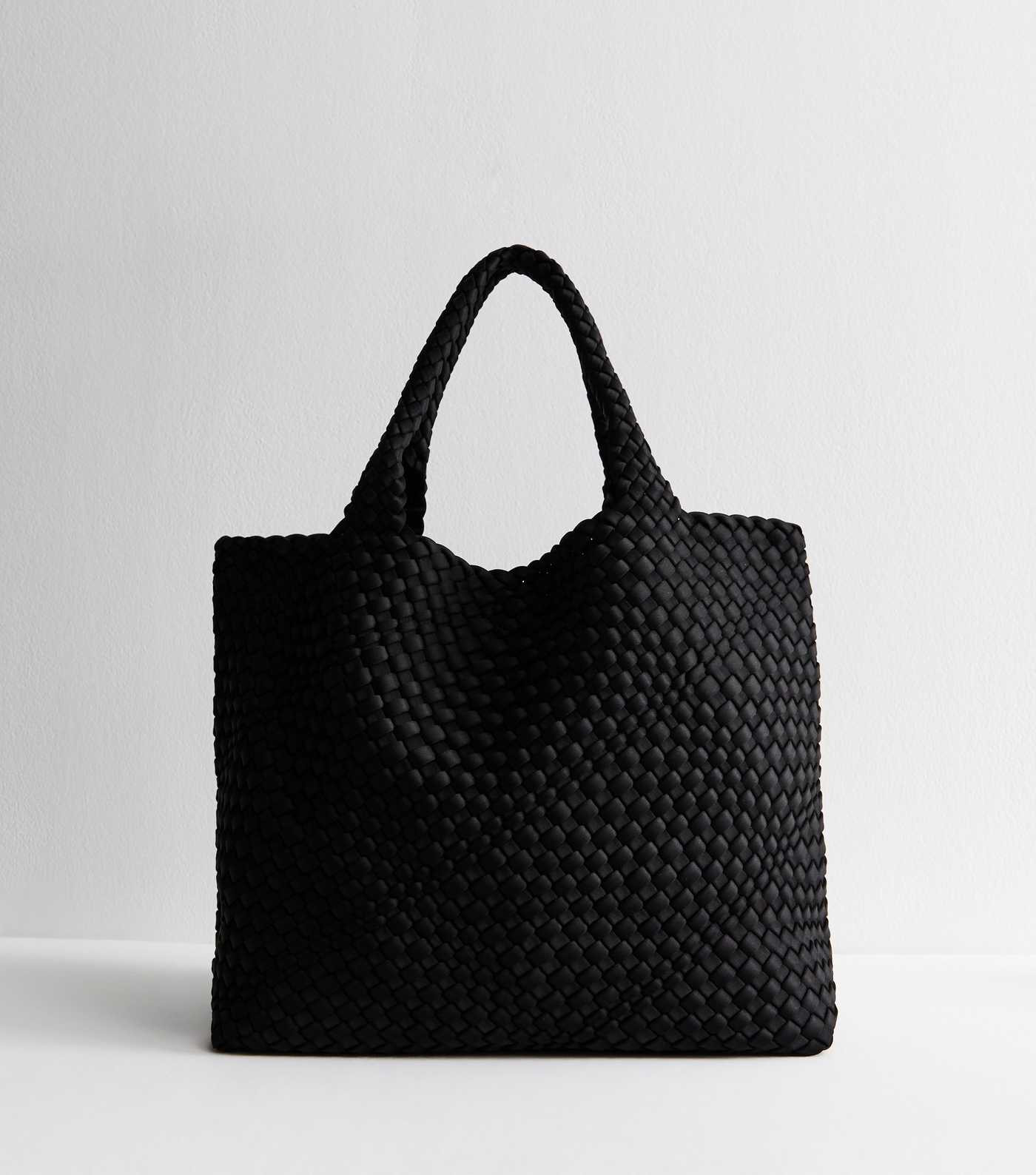 Black Woven Tote Bag | New Look | New Look (UK)