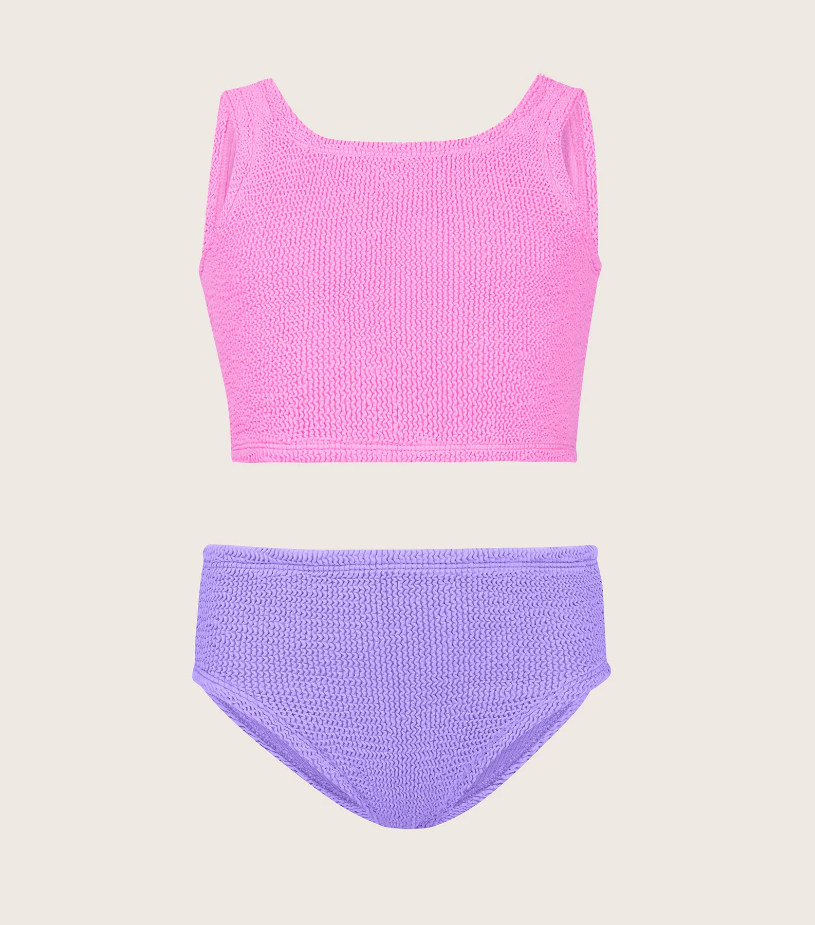 Baby Duo Lyra Bikini - Bubblegum/Lilac | HUNZA G