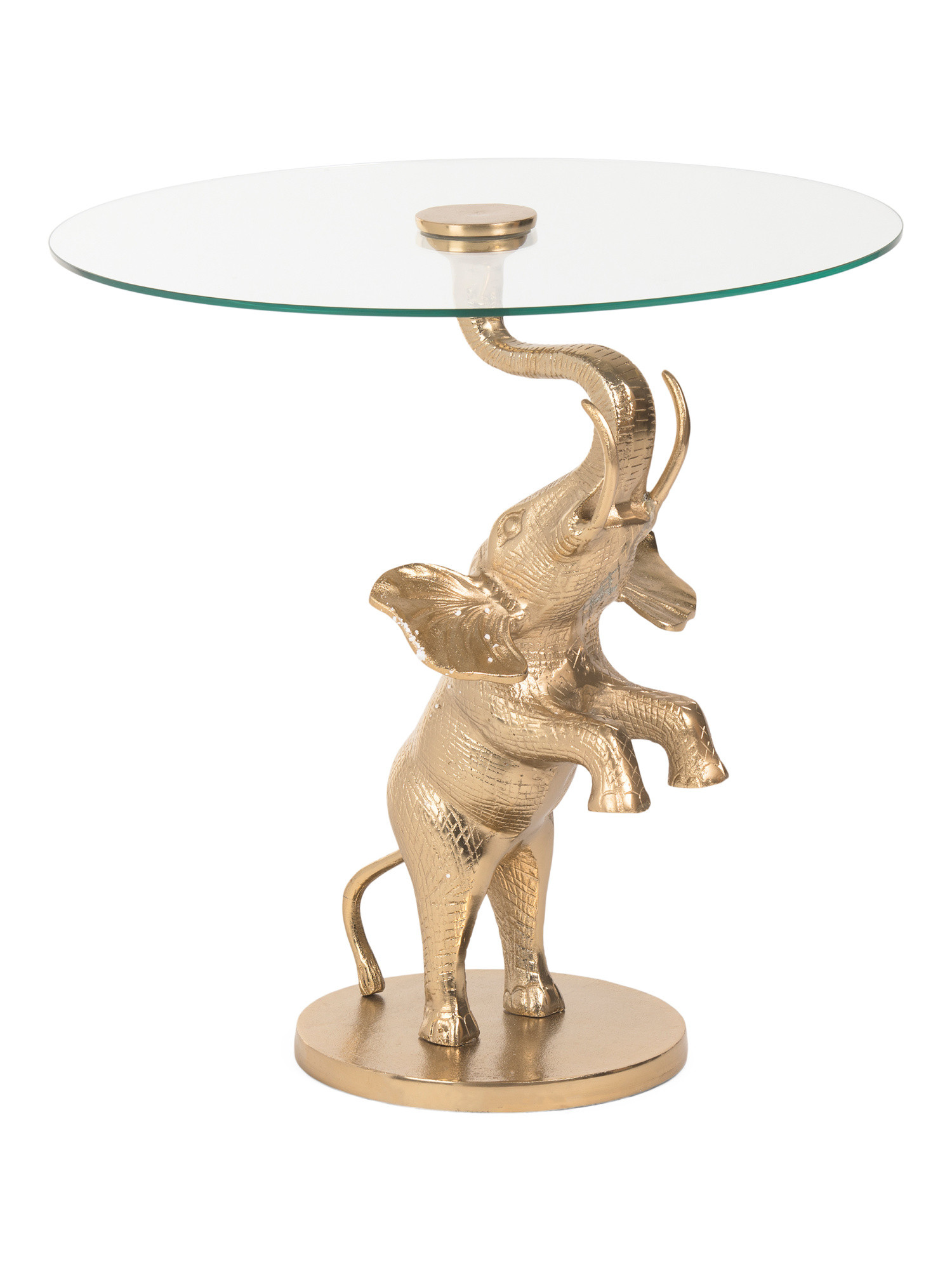 22 X23 Elephant Cheese Table | TJ Maxx
