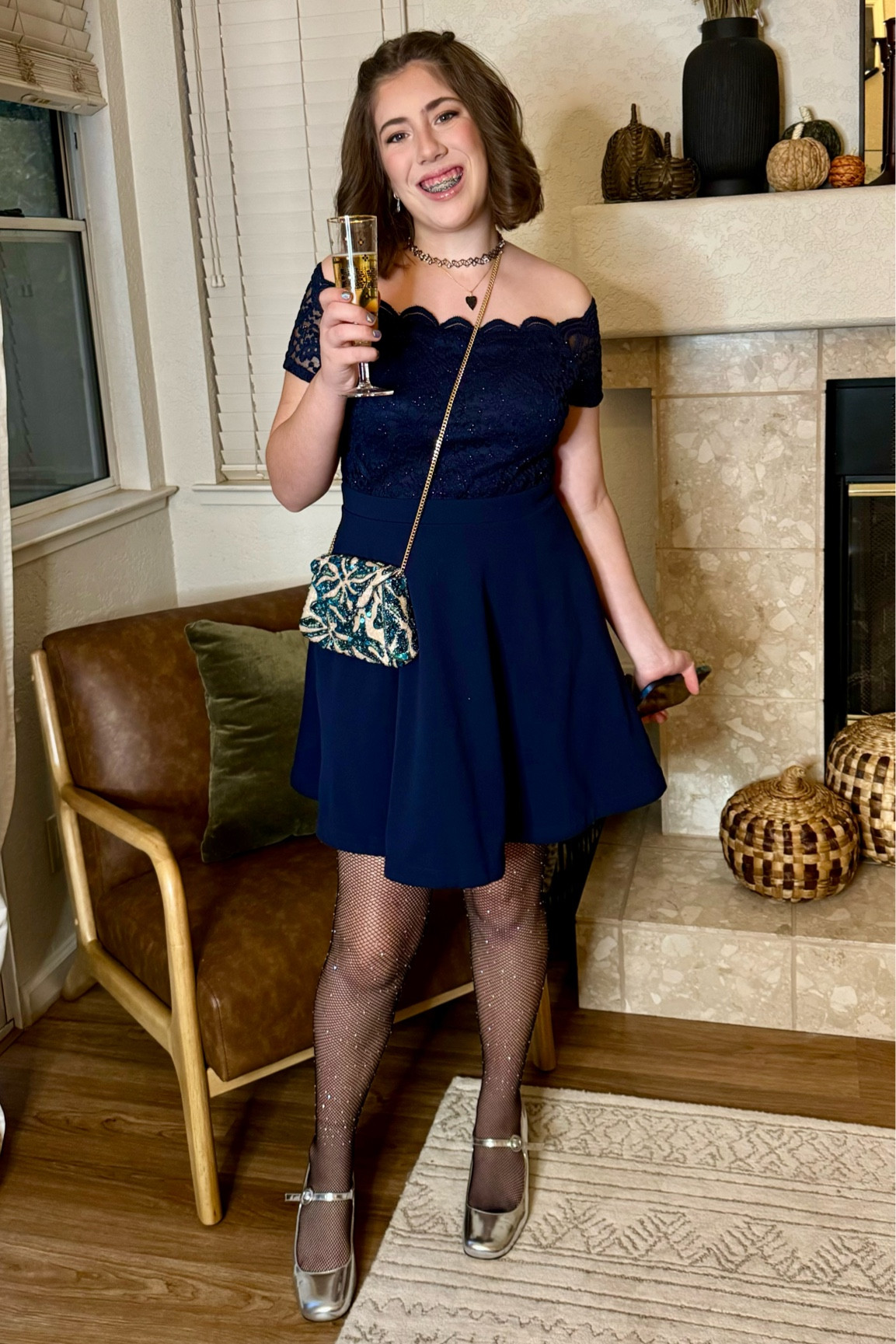 Cocktail Dress Blue Dress And Black Tights 28 Full Length Blue Dress Black  Stockings Tights Shoes