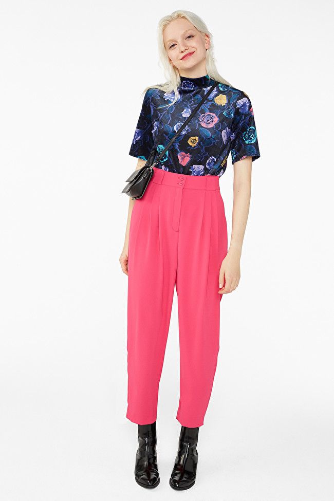 Tapered trousers | Monki