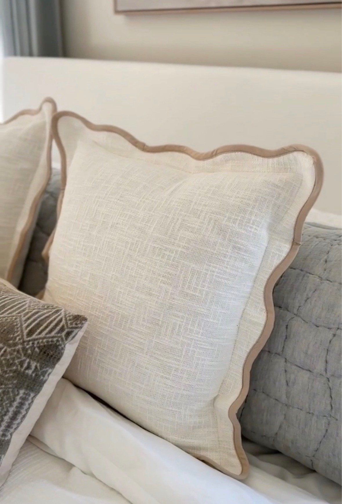 These scalloped pillows are stunning!! The detail is so good and I love the colors. Such an affordable price from Amazon! Bedframe on sale too!

#LTKFindsUnder50

#LTKHome #LTKSaleAlert