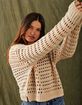 FULL TILT Essentials Open Knit Womens Pullover Sweater | Tillys