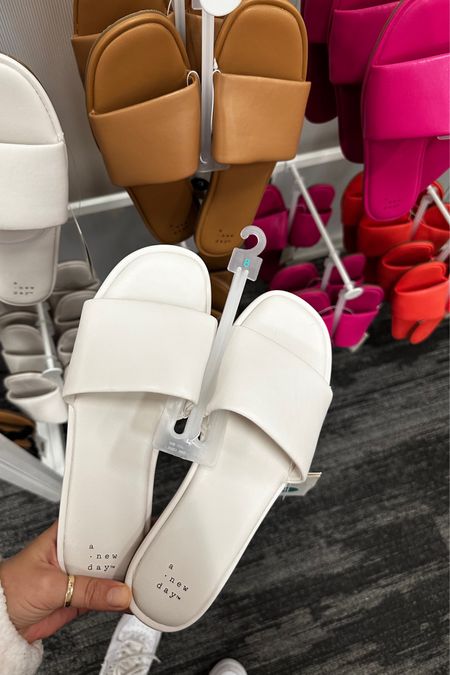 Cute comfy sandals are coming out at target for the spring/summer seasons! Snagged these today to take to Mexico 

Dressupbuttercup.com 

#dressupbuttercup

#LTKshoecrush #LTKSeasonal #LTKunder50