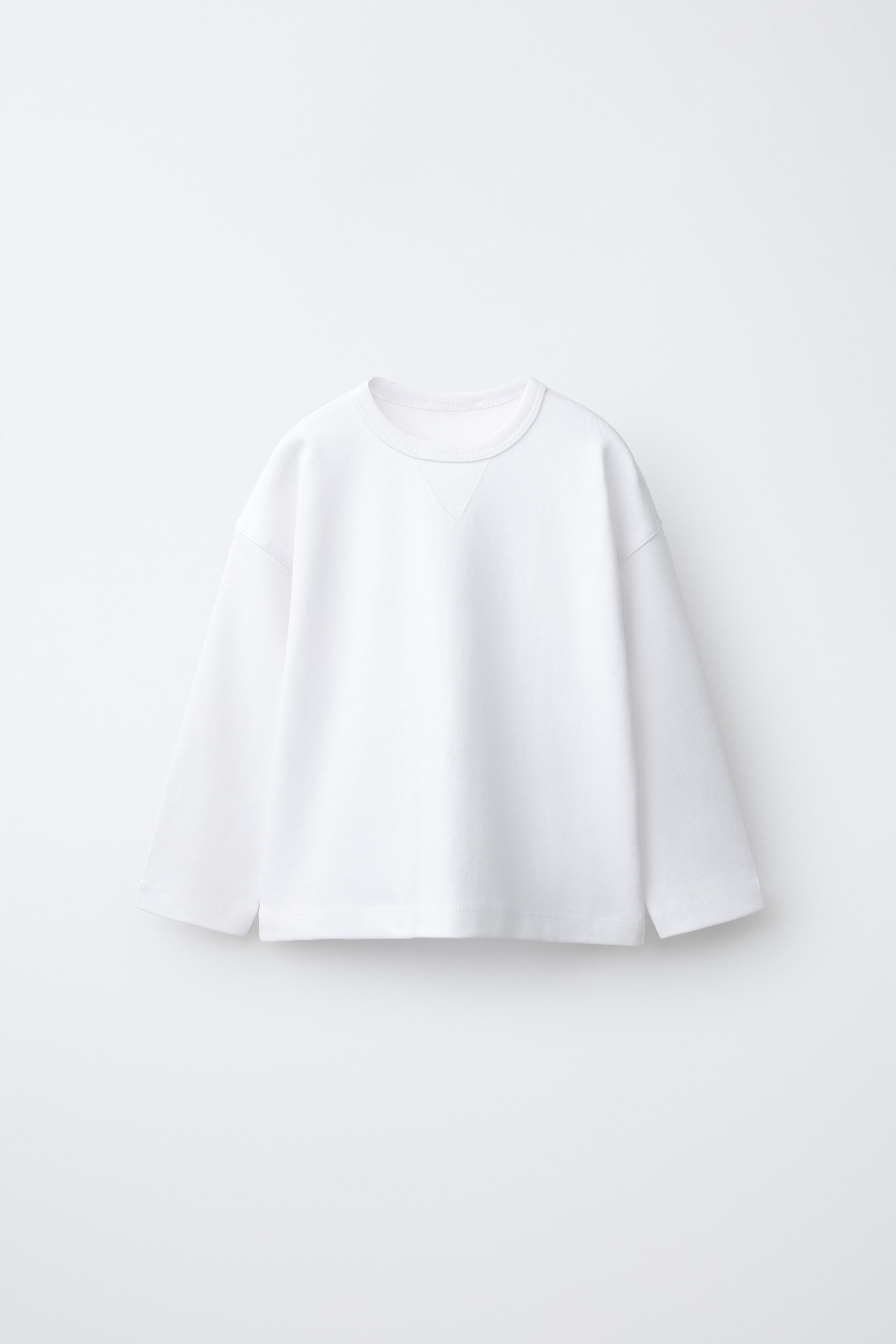 INTERLOCK PLAIN T-SHIRT | Zara UK