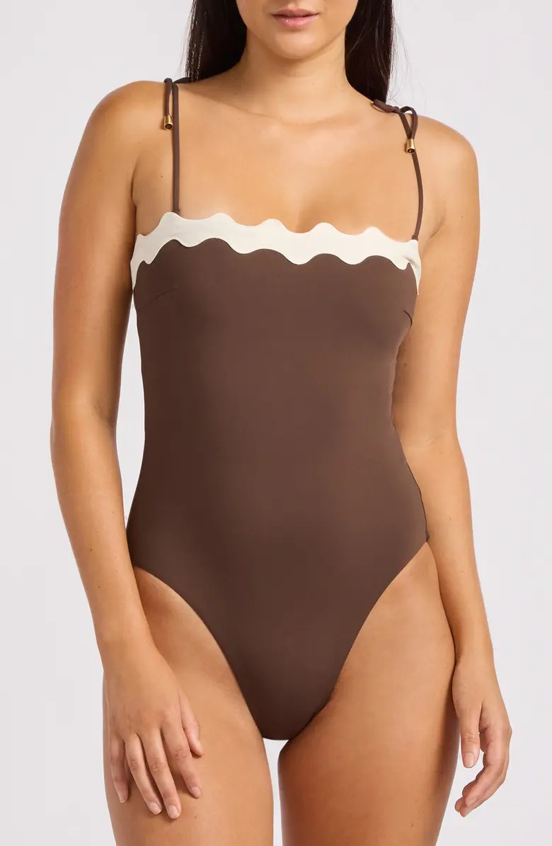 Seafolly Rickrack One-Piece Swimsuit | Nordstrom | Nordstrom