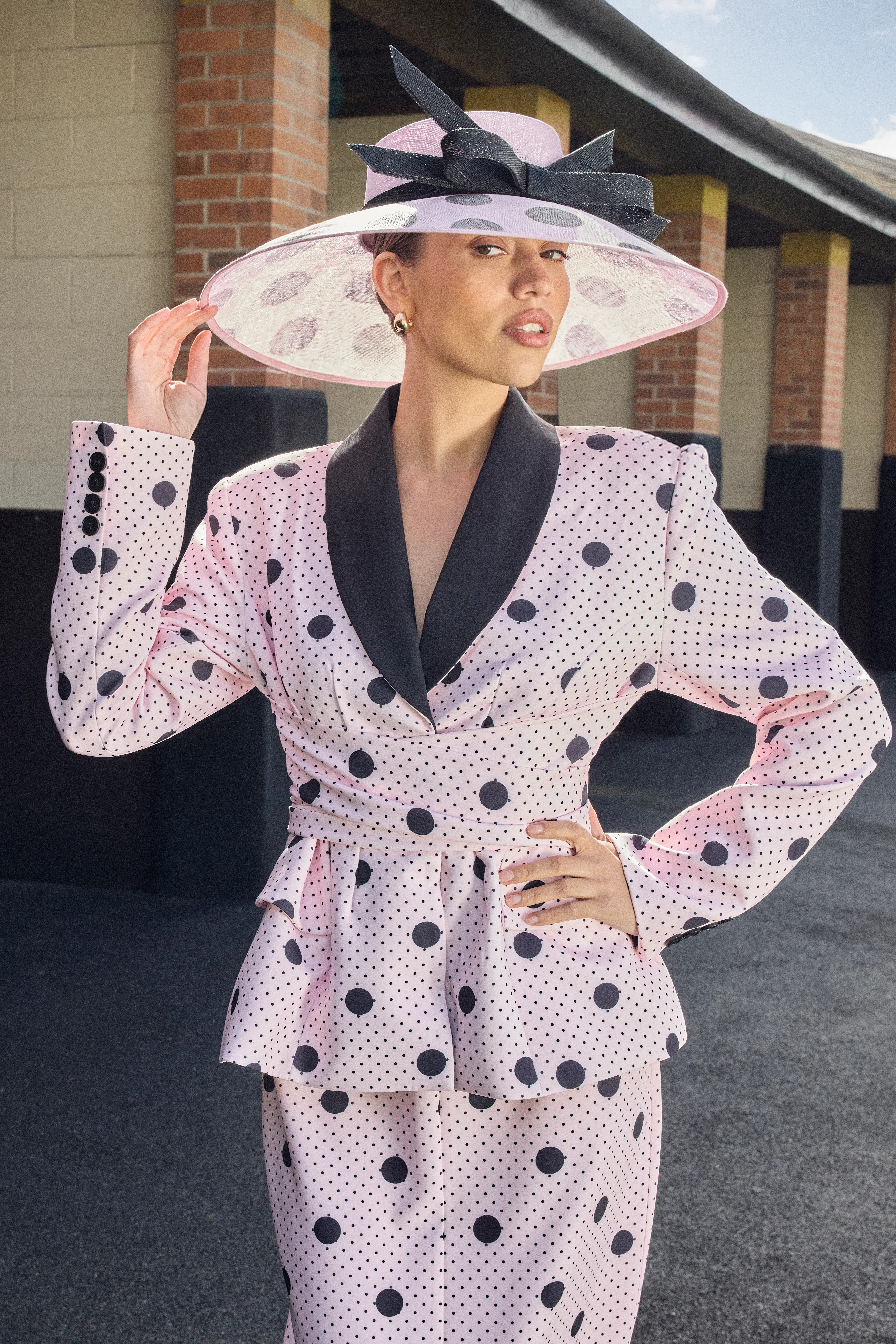 Pink Coast Lisa Tan Printed Contrast Wrap Waist Blazer | Debenhams | Debenhams UK