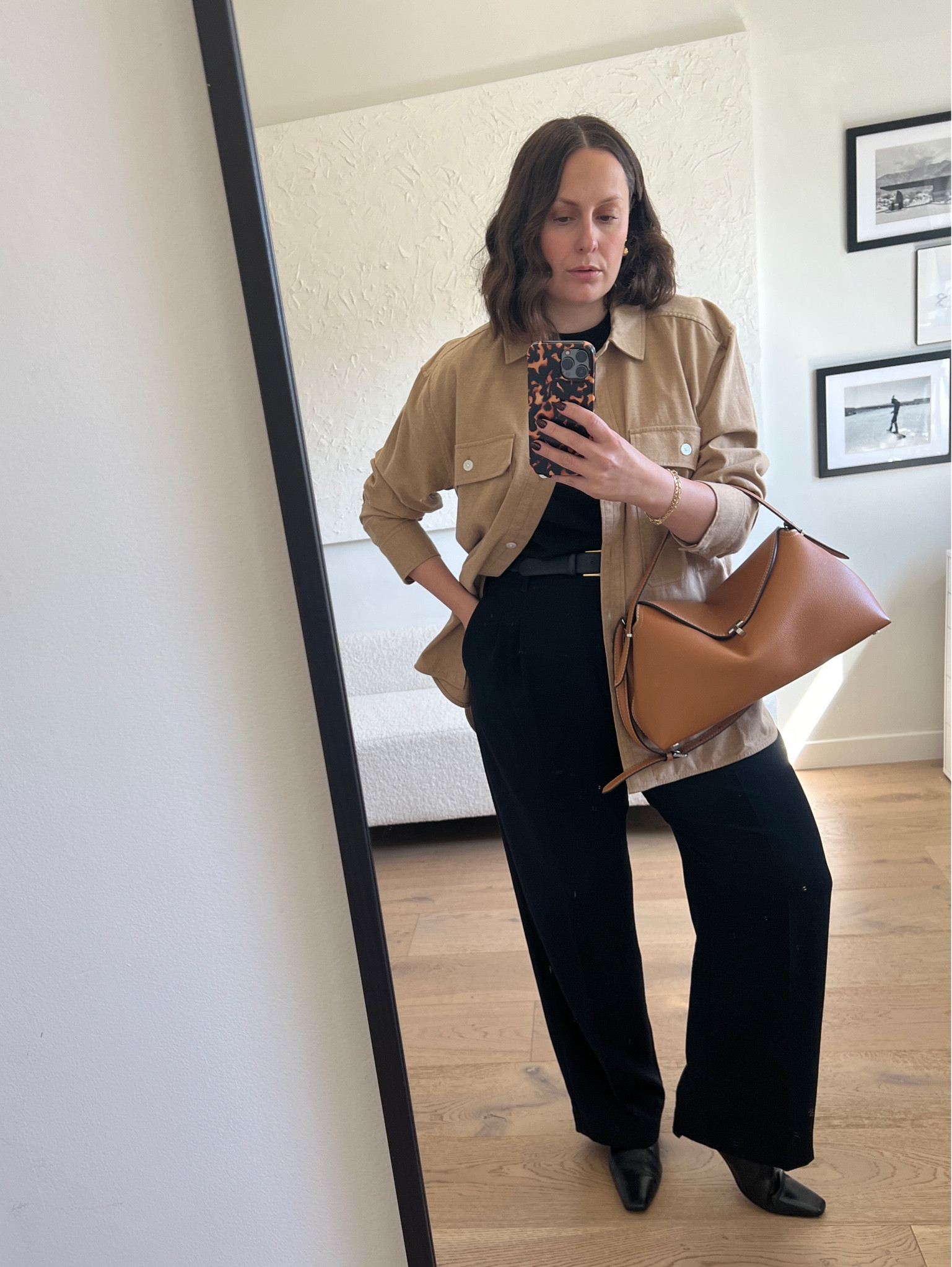 Day 3 365 no buy wardrobe edition. Shopping my forever wardrobe, all black outfit, toteme bag

#LTKstyletip #LTKmidsize #LTKSeasonal