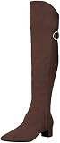 Calvin Klein Women's GEORGEANNA Over The Knee Boot, Brown, 5 Medium US | Amazon (US)