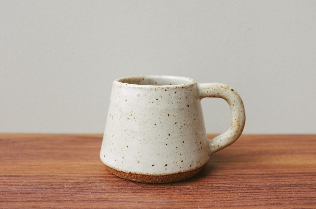 Handmade Ceramic Mug | Matte White | Coffee Mug | Drinkware | Tableware | Modern Minimal Design | Etsy (US)