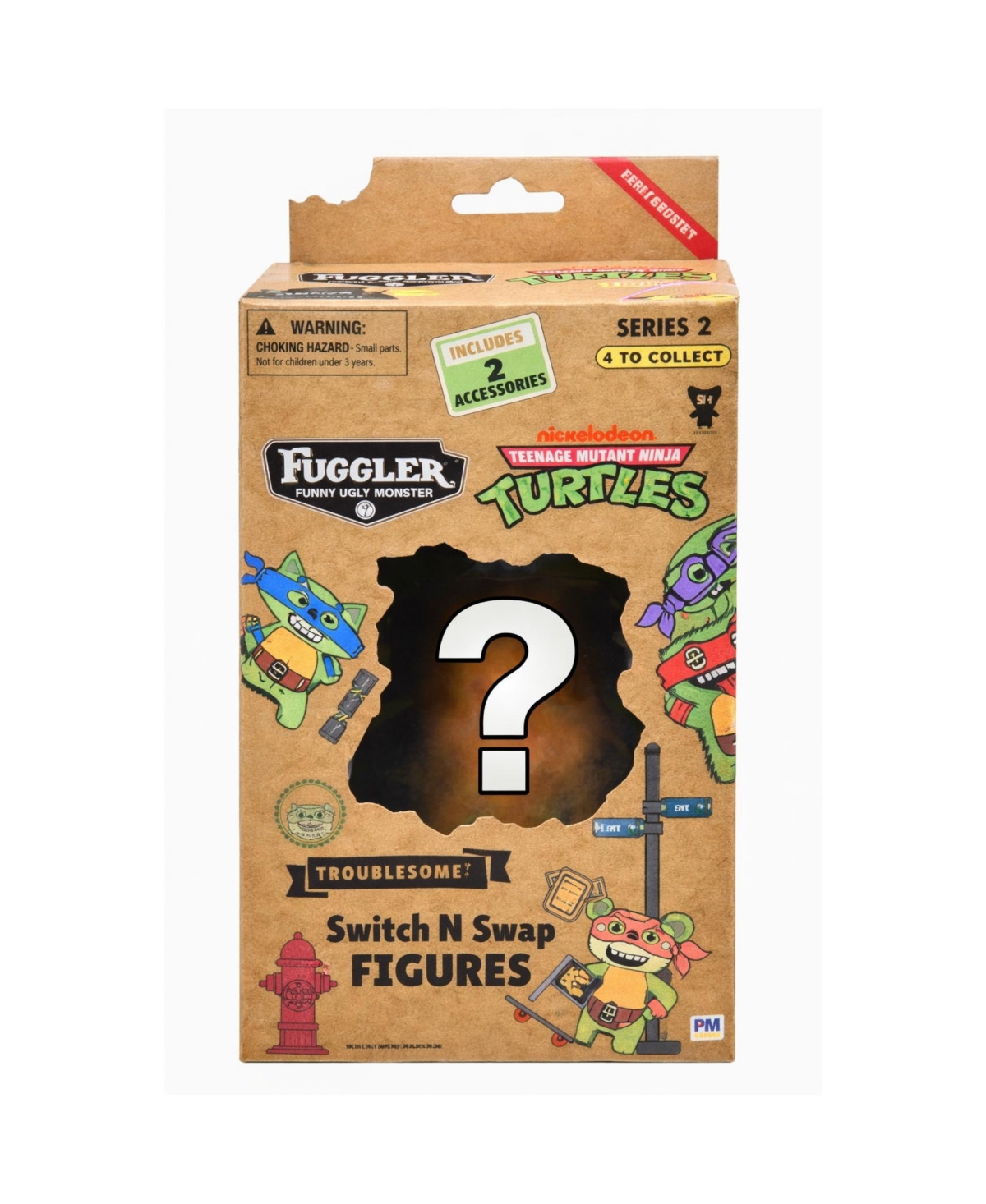 Fuggler Zuru Collectible 4.5 Inch Figures 1 Pack Switch n Swap Random - Multi | Macy's