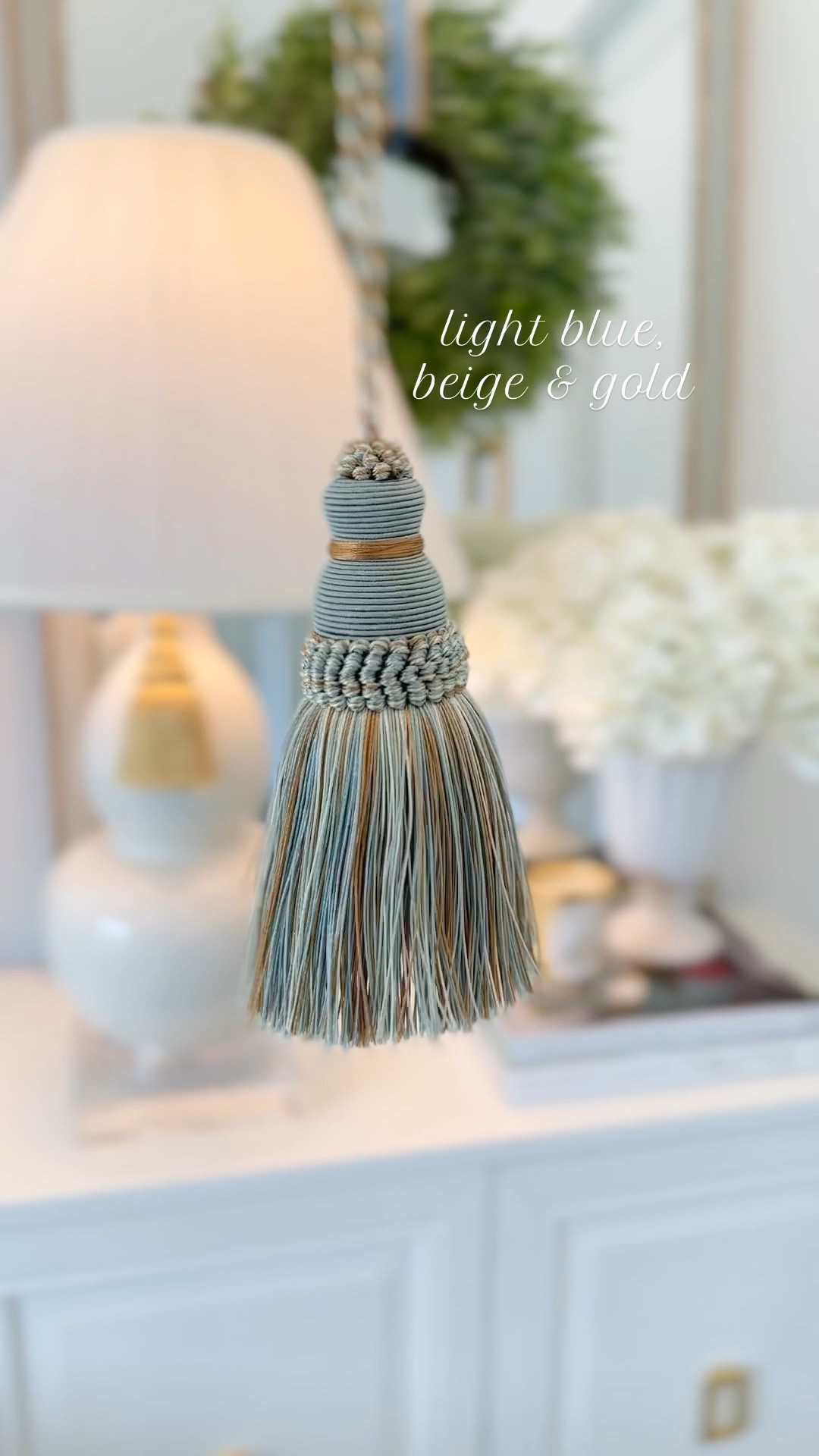 Amazon tassels 🤍✨Christmas decor 

#LTKFindsUnder50 #LTKHome #LTKSaleAlert