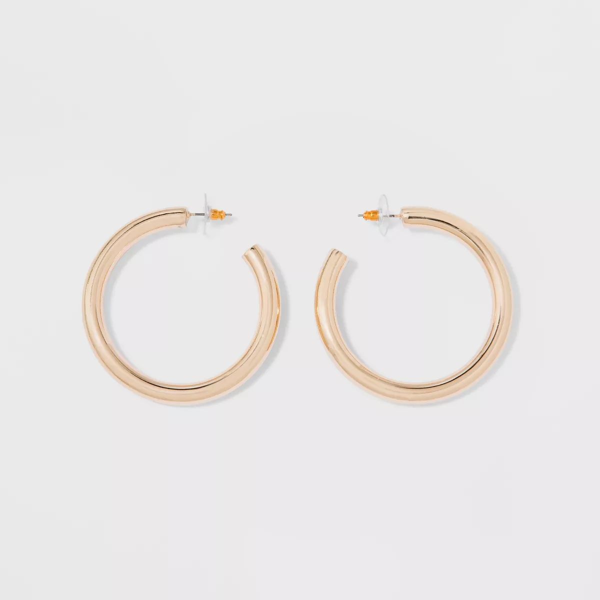 Thick Hoop Earrings - A New Day™ Rose Gold | Target
